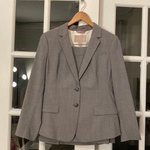 Banana Republic Gray Women’s Suit with Skirt